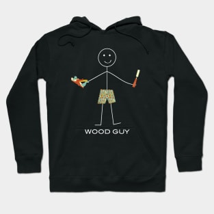 Funny Mens Woodworking Design Hoodie
